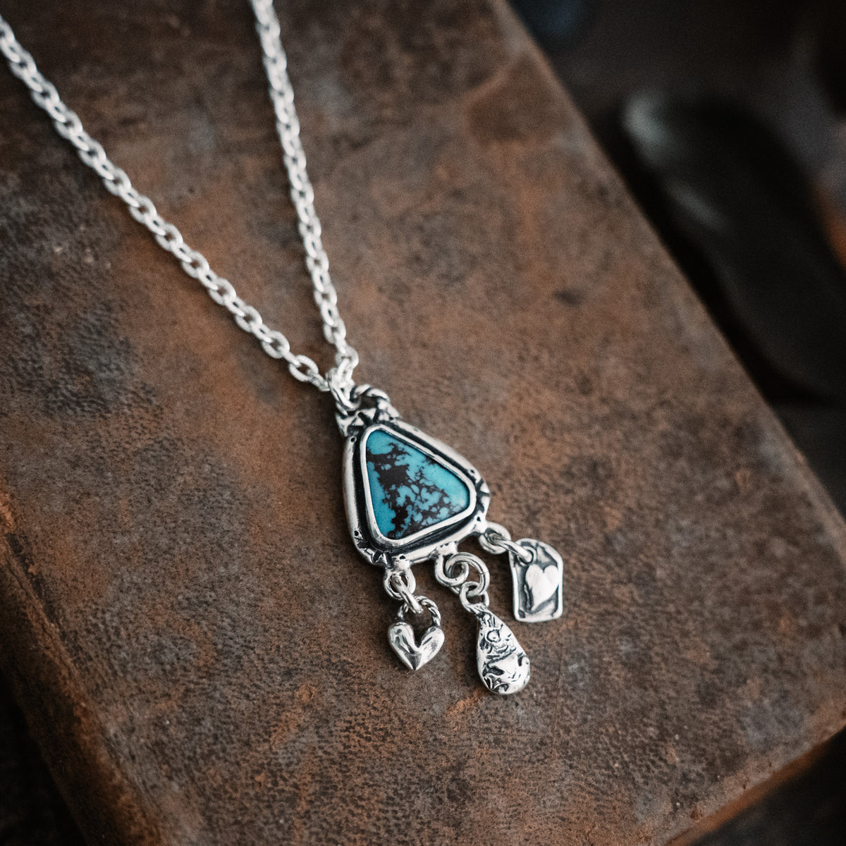 Charmed Turquoise Necklace