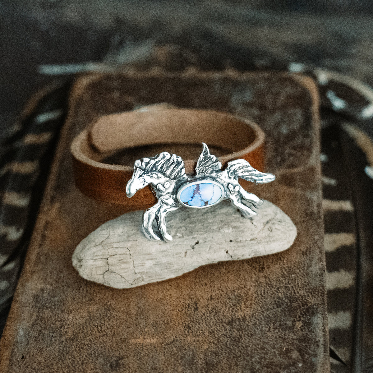 Traveler Unbridled Spirit Turquoise Bracelet
