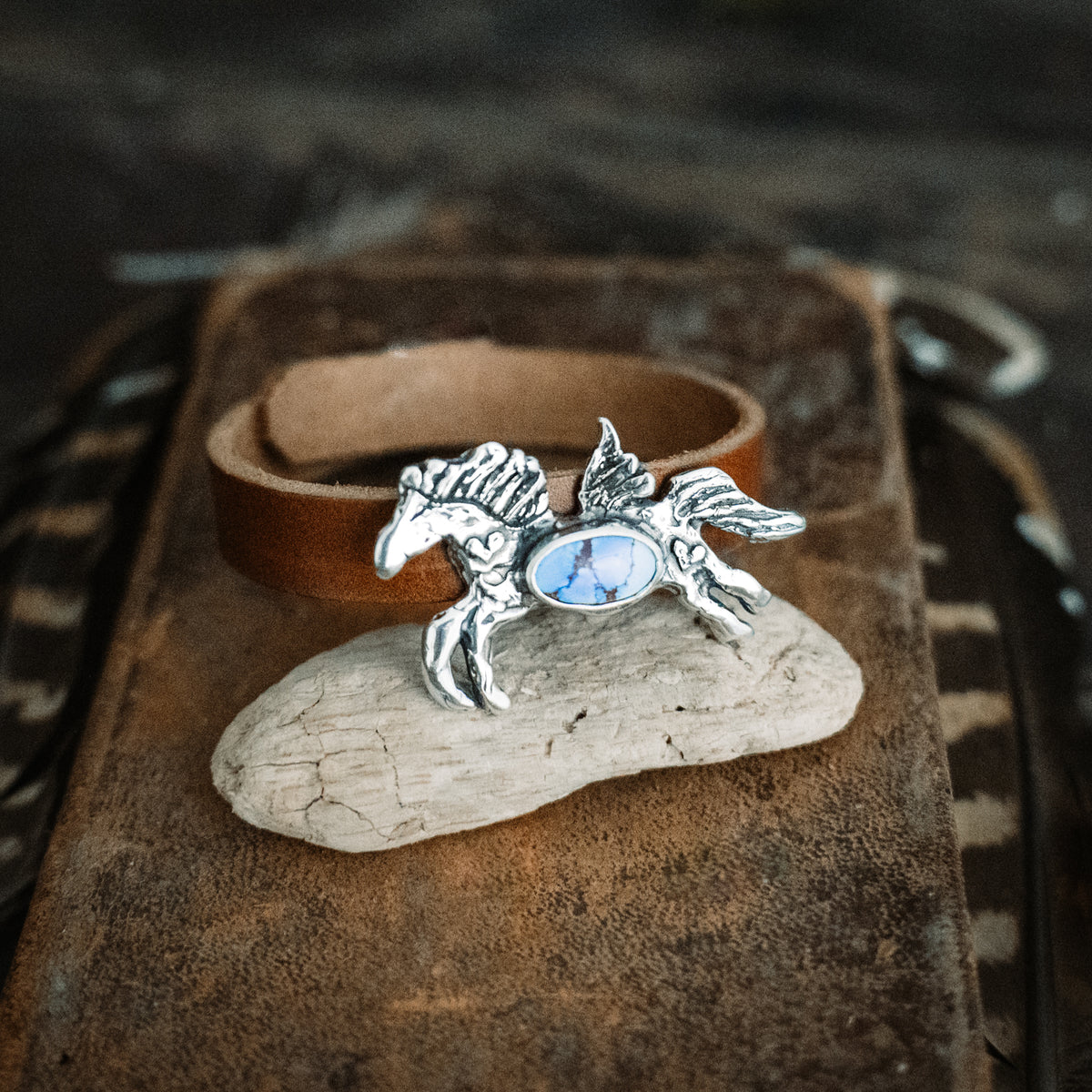 Traveler Unbridled Spirit Turquoise Bracelet