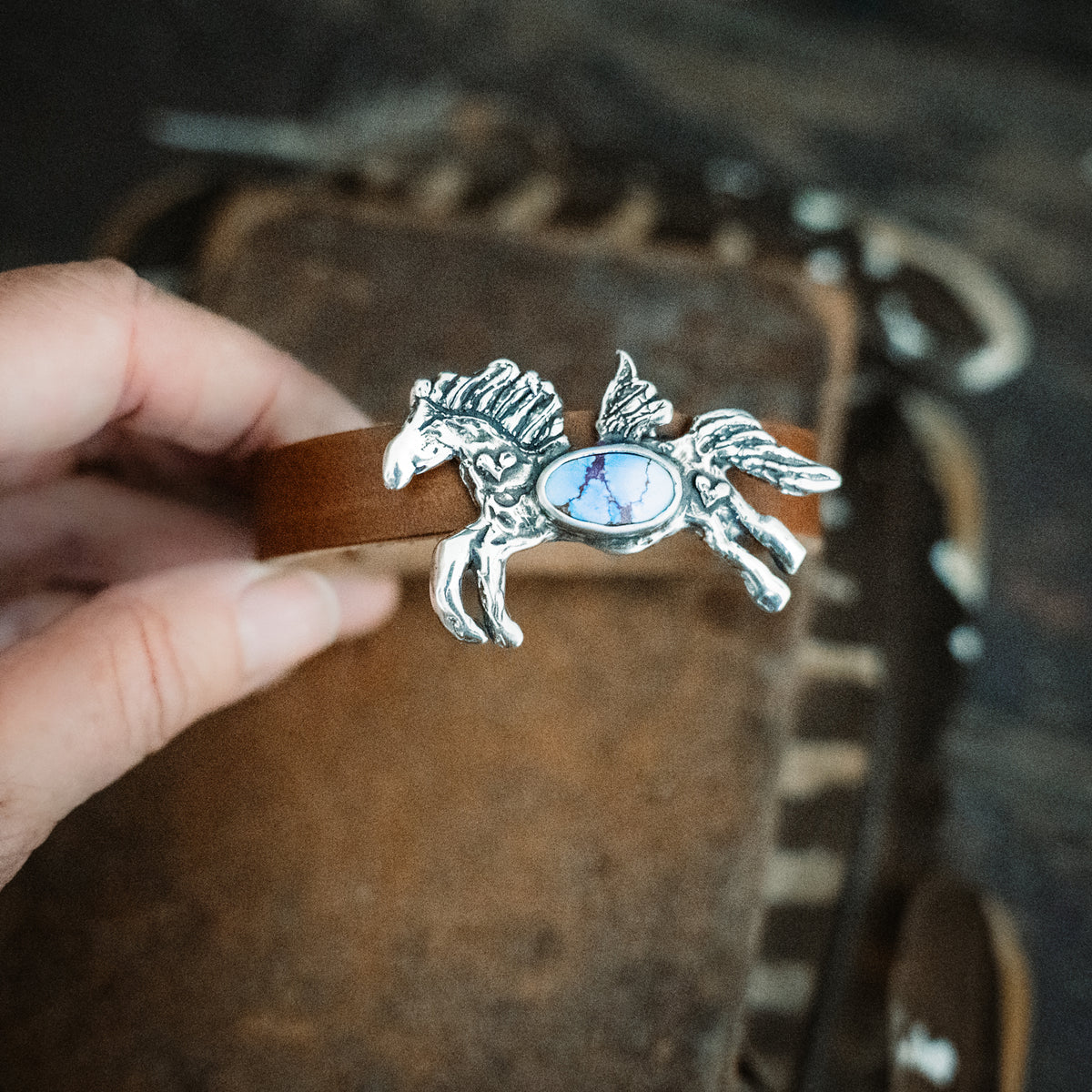 Traveler Unbridled Spirit Turquoise Bracelet