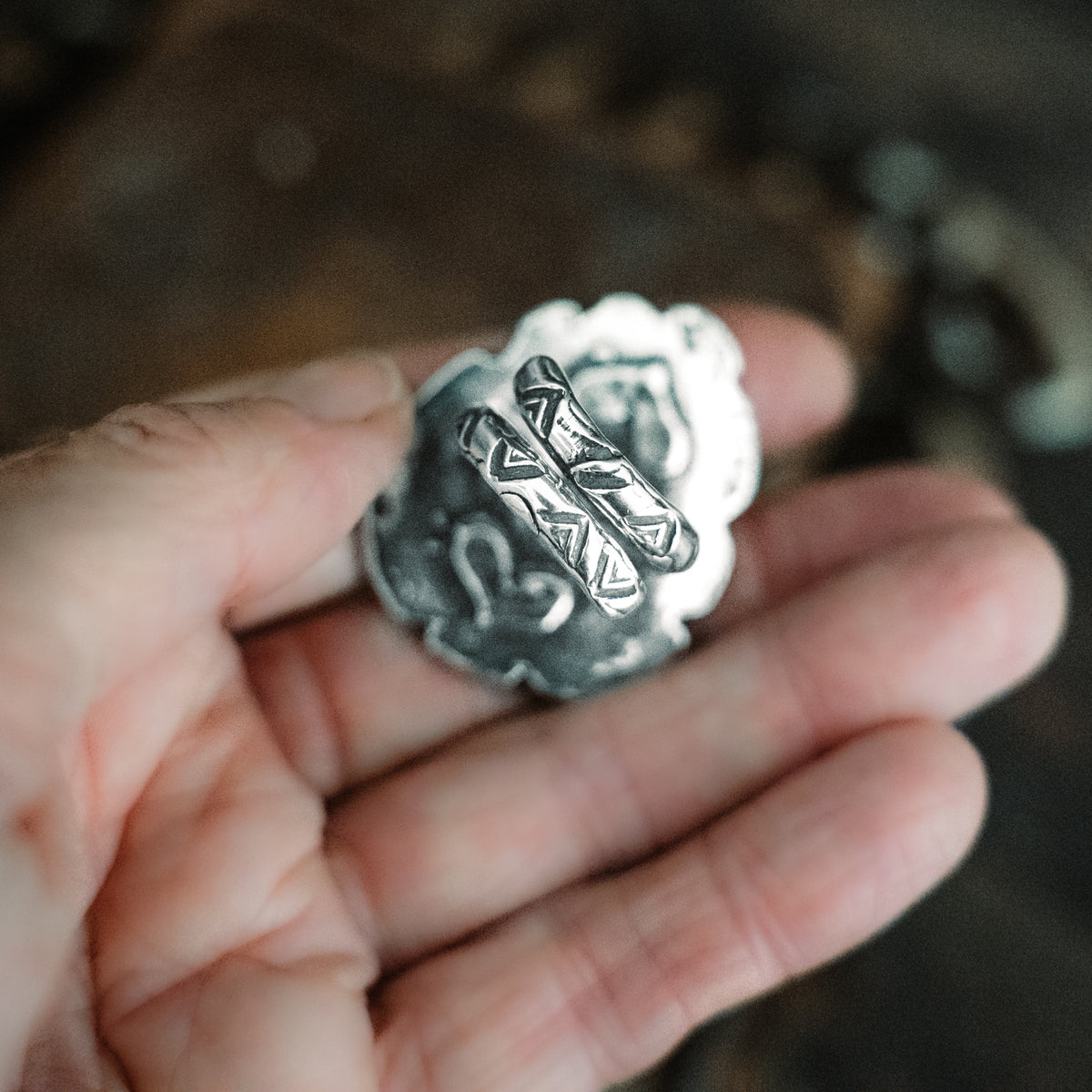 Variscite Warrior Ring- adjusted to your size