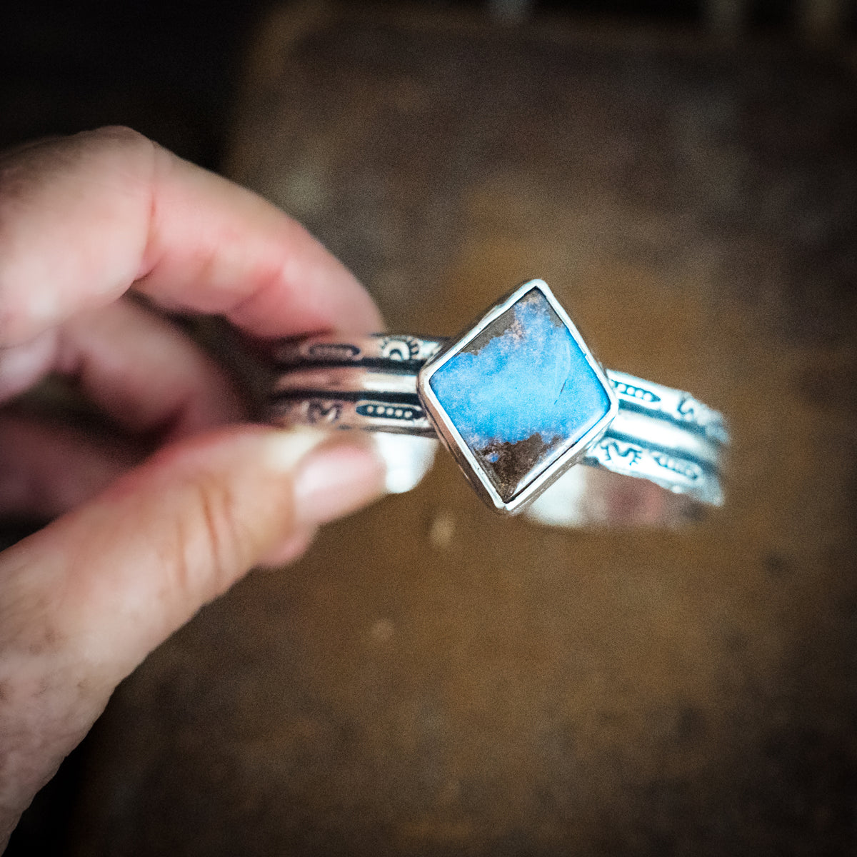 Warrior Australian Opal Cuff