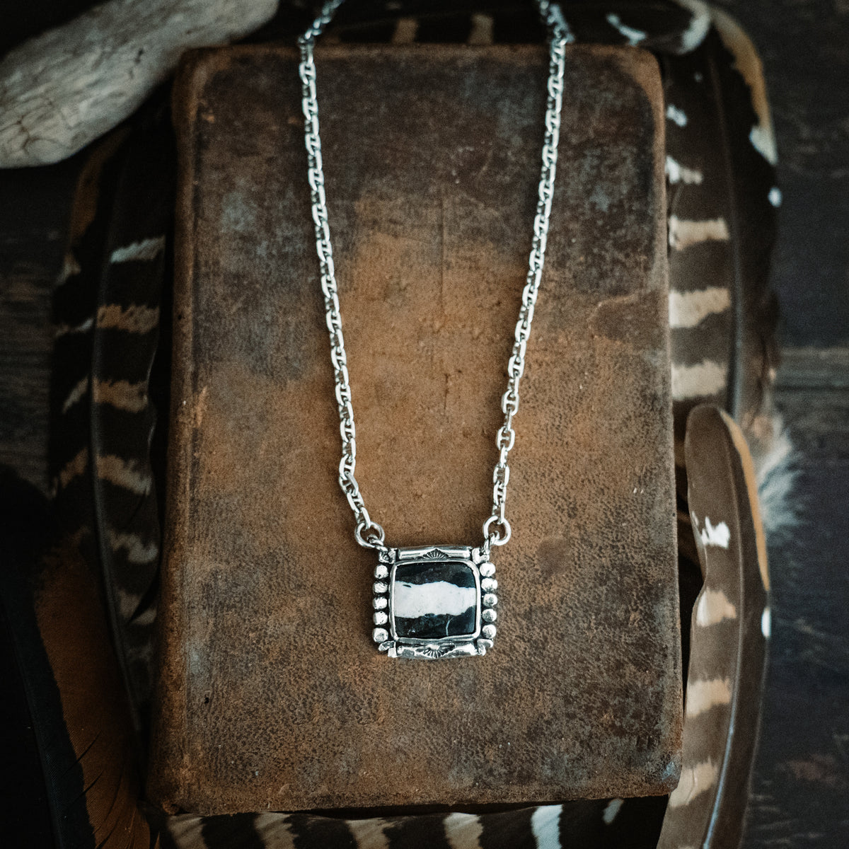 White Buffalo Warrior Necklace