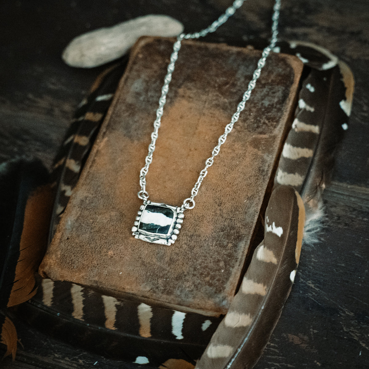 White Buffalo Warrior Necklace