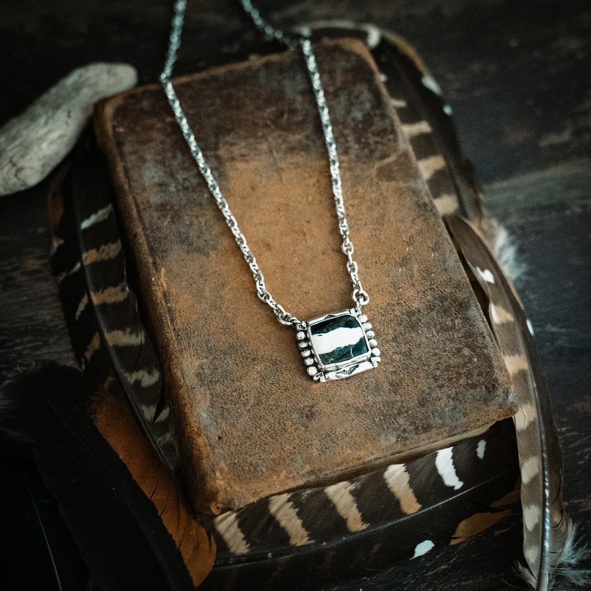 White Buffalo Warrior Necklace