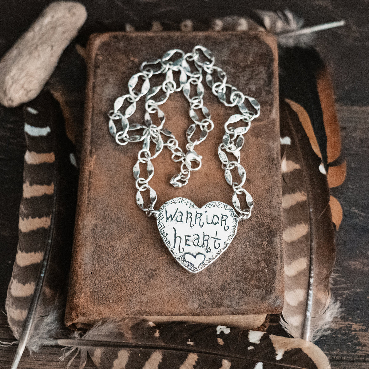 Warrior Heart Morenci Turquoise Necklace