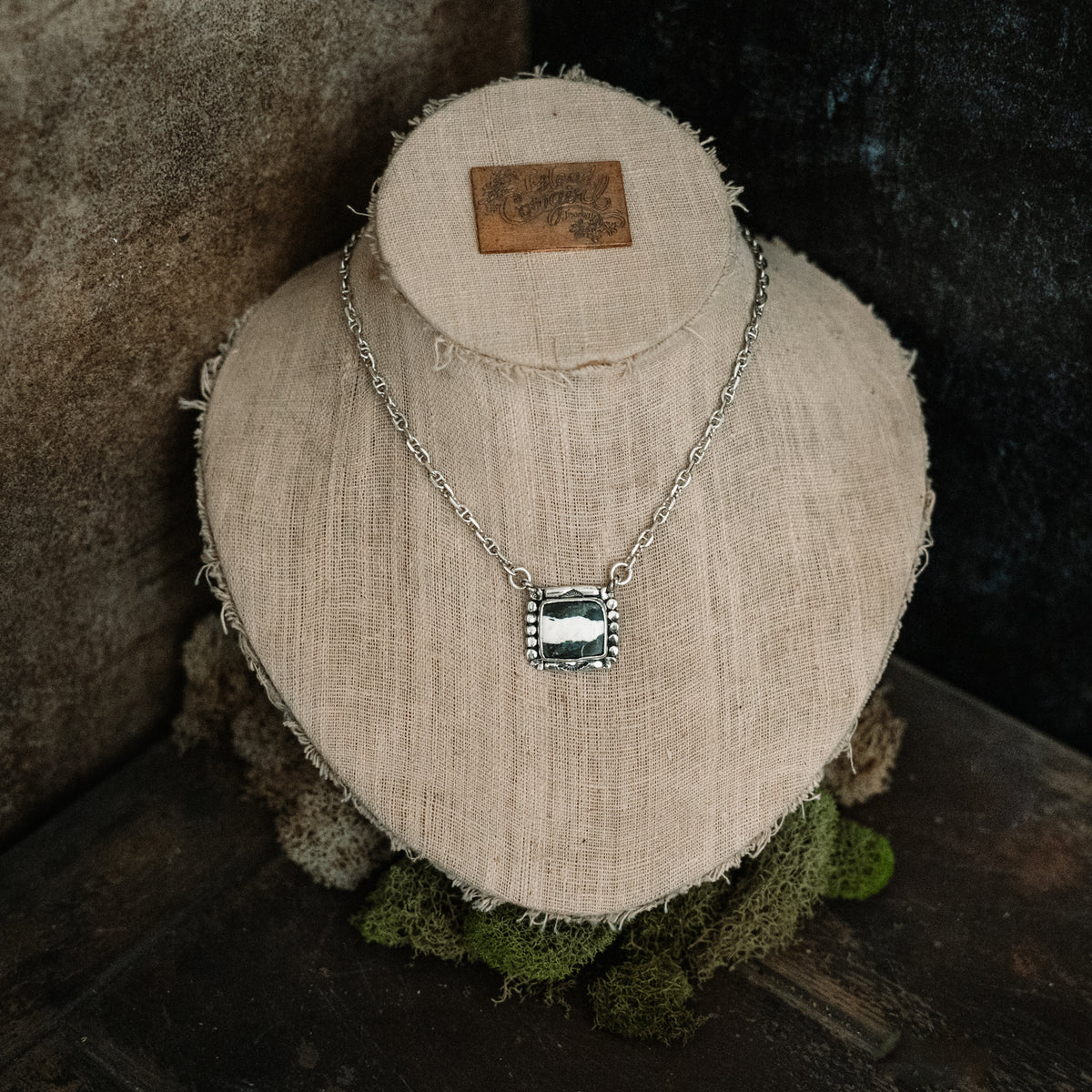 White Buffalo Warrior Necklace
