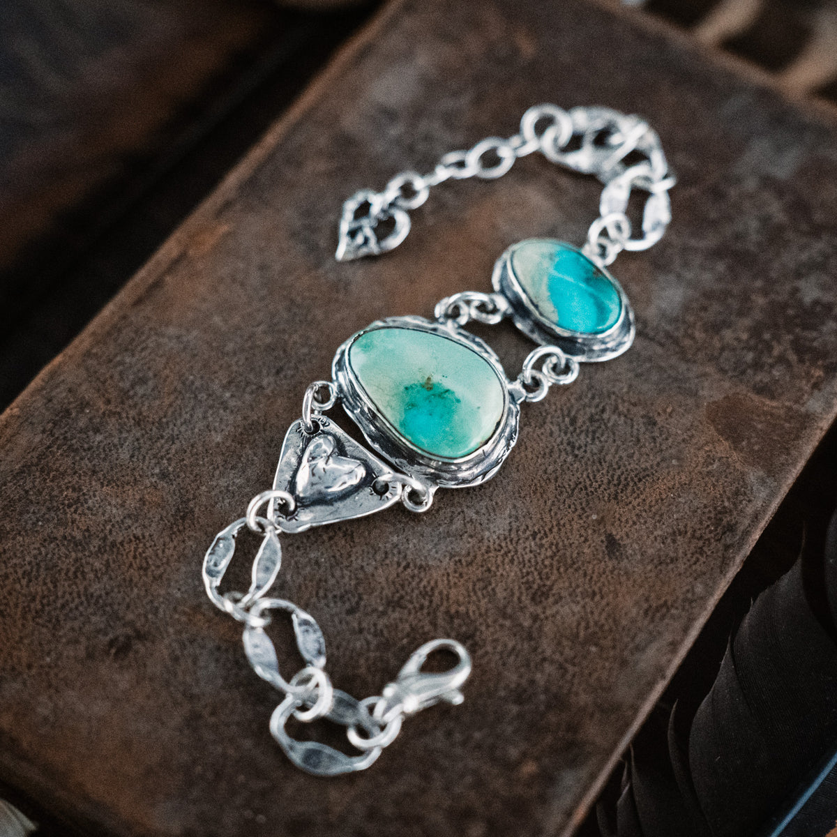 Watercolor Dreams Turquoise Bracelet