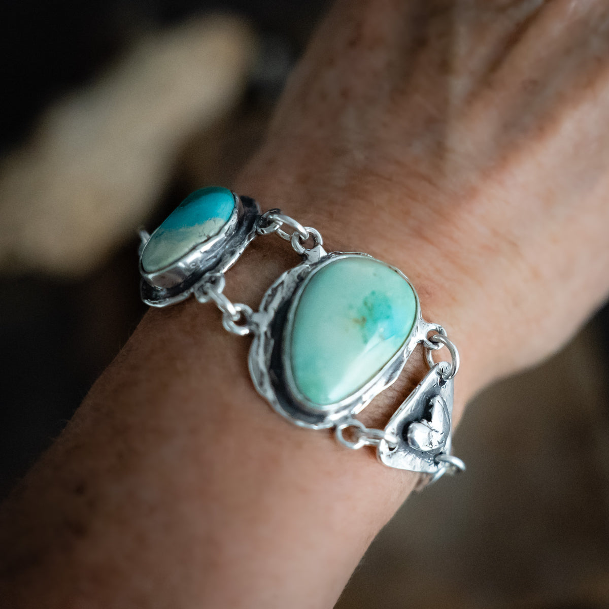 Watercolor Dreams Turquoise Bracelet