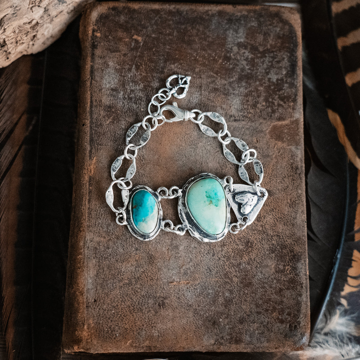 Watercolor Dreams Turquoise Bracelet