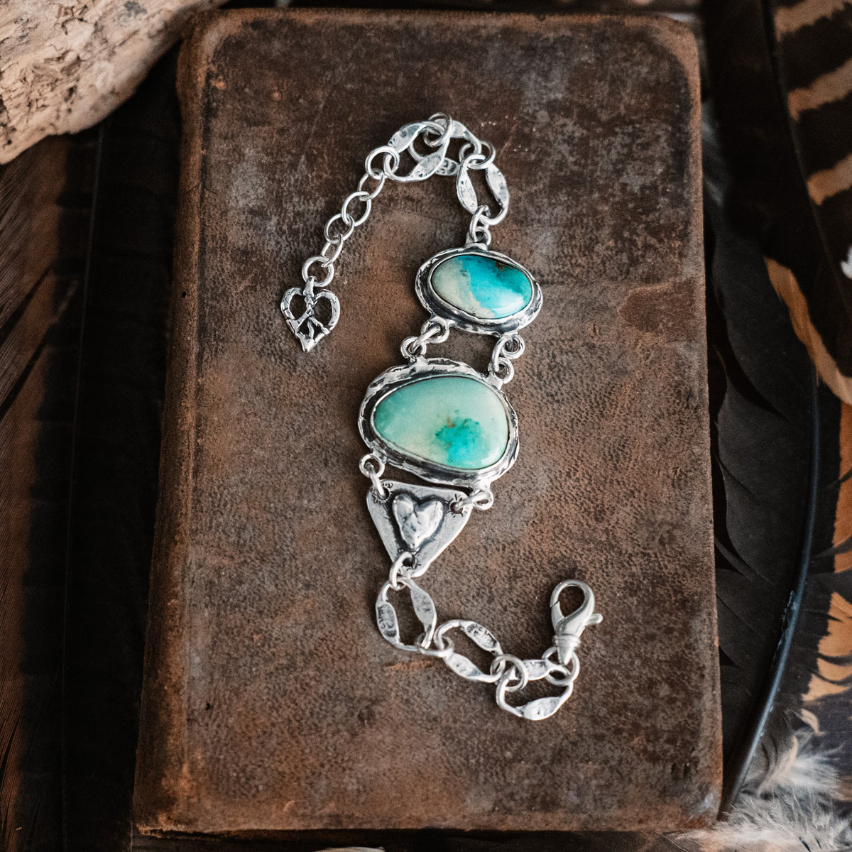 Watercolor Dreams Turquoise Bracelet