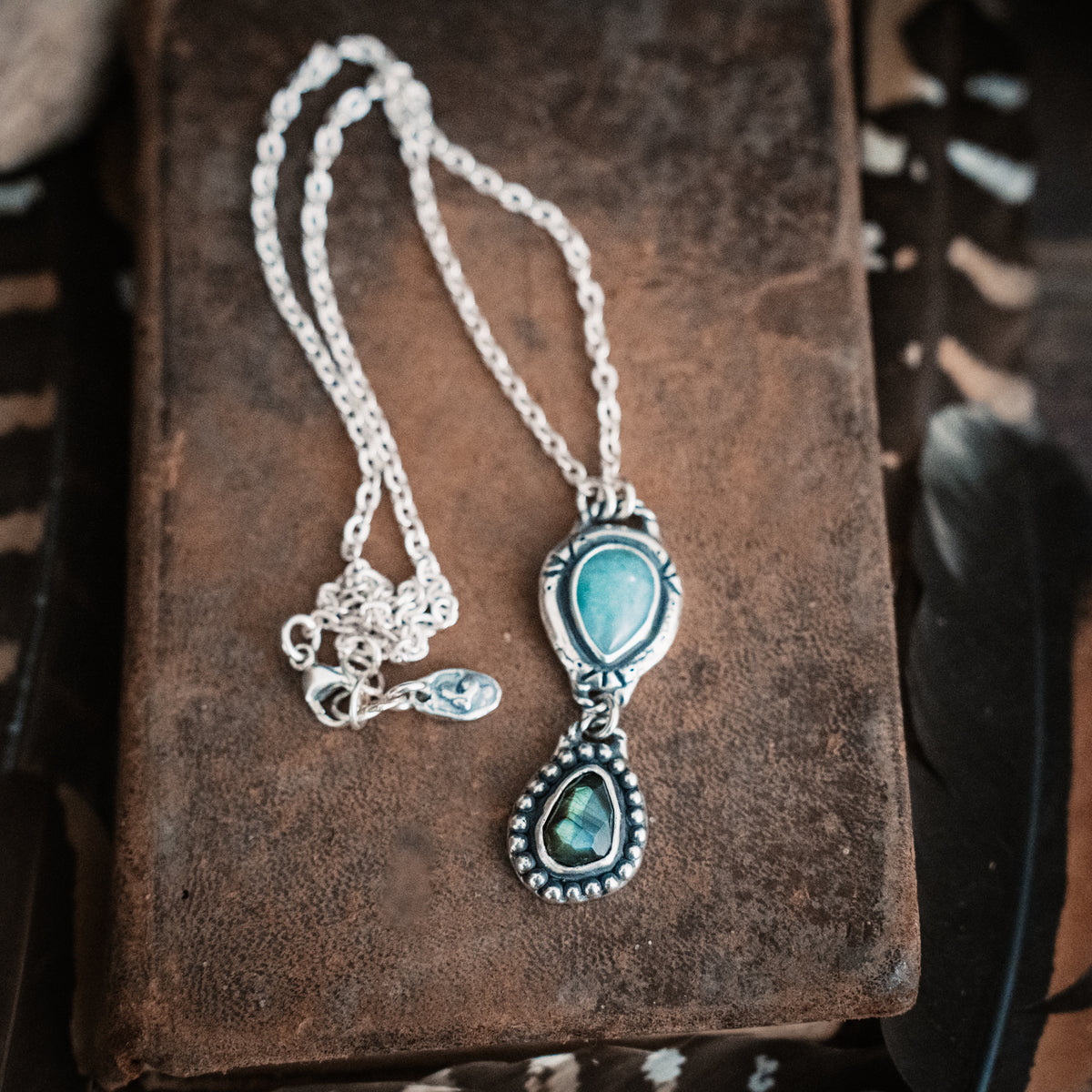 Where Waters Meet Aquamarine Necklace