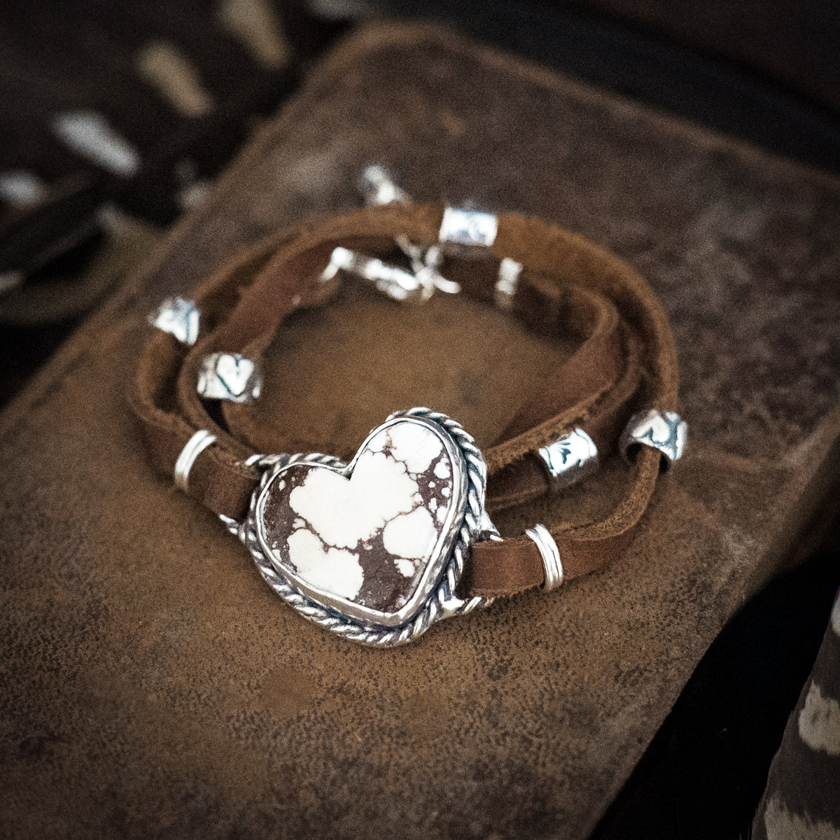 Wild Horse Cowgirl Wrap Bracelet