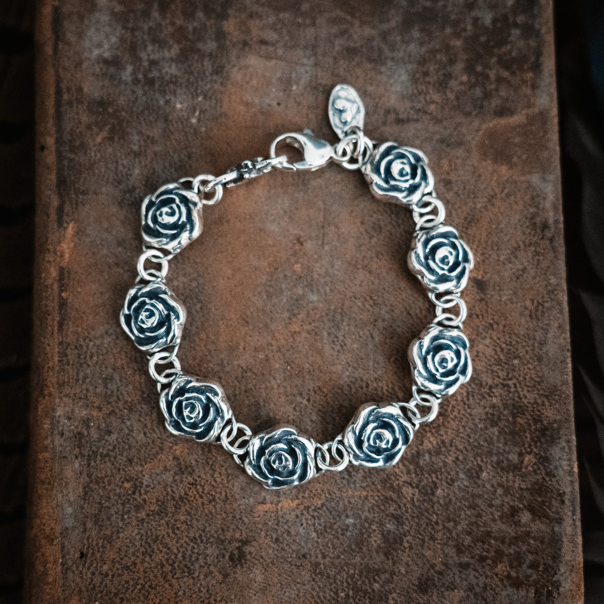 rose charm bracelet