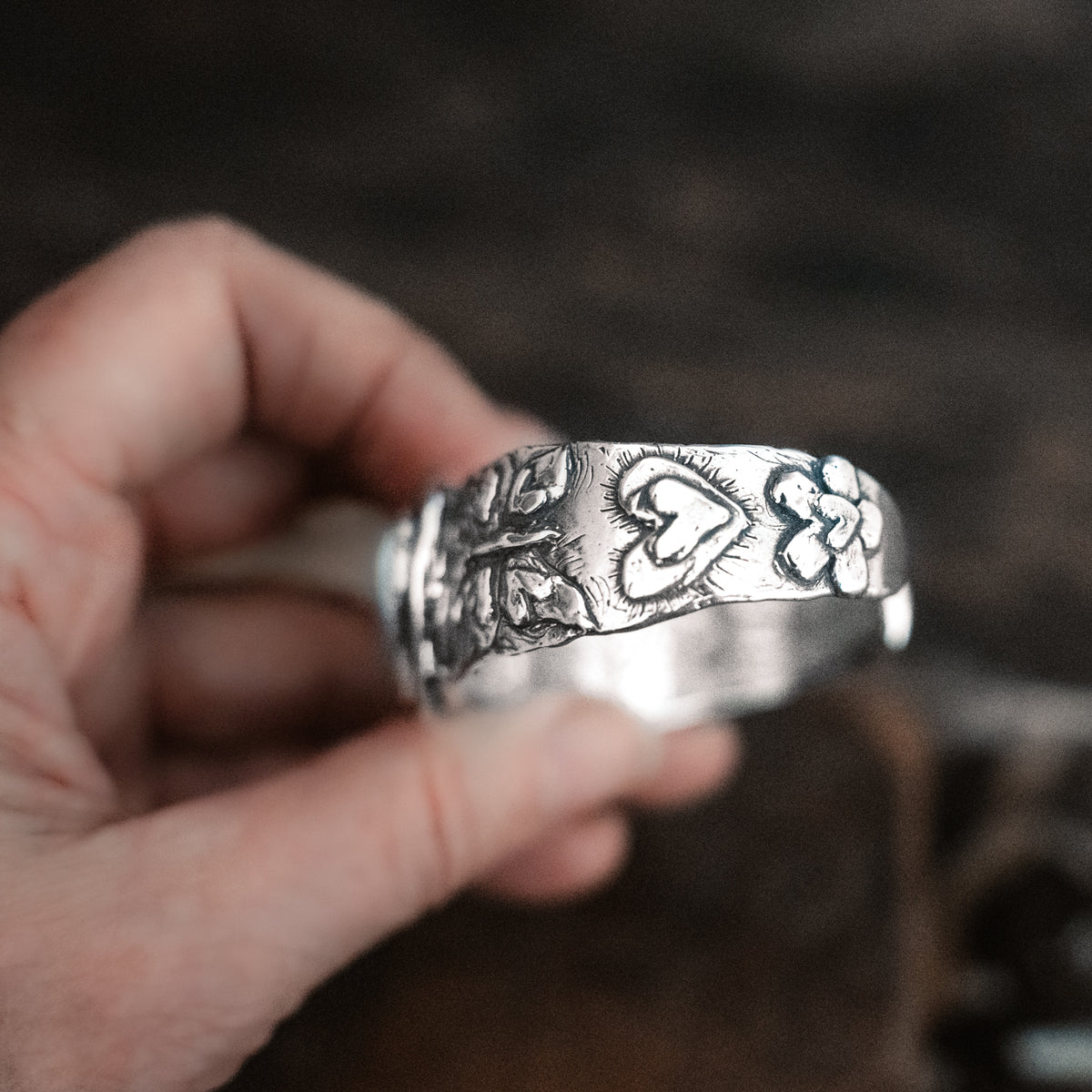 Wings to Fly Larimar Cuff