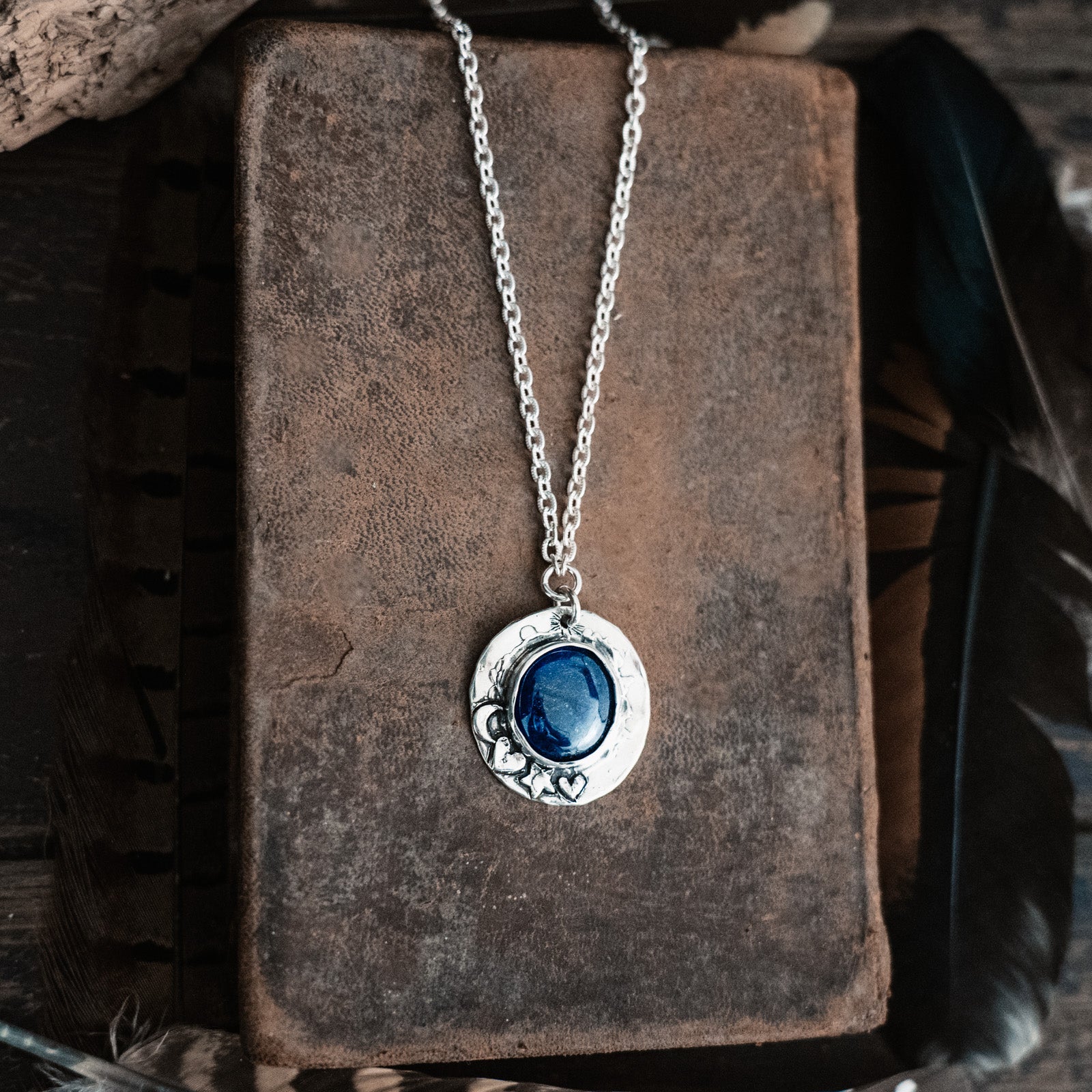 Wish Upon A Star Blue Sapphire Necklace Island Cowgirl