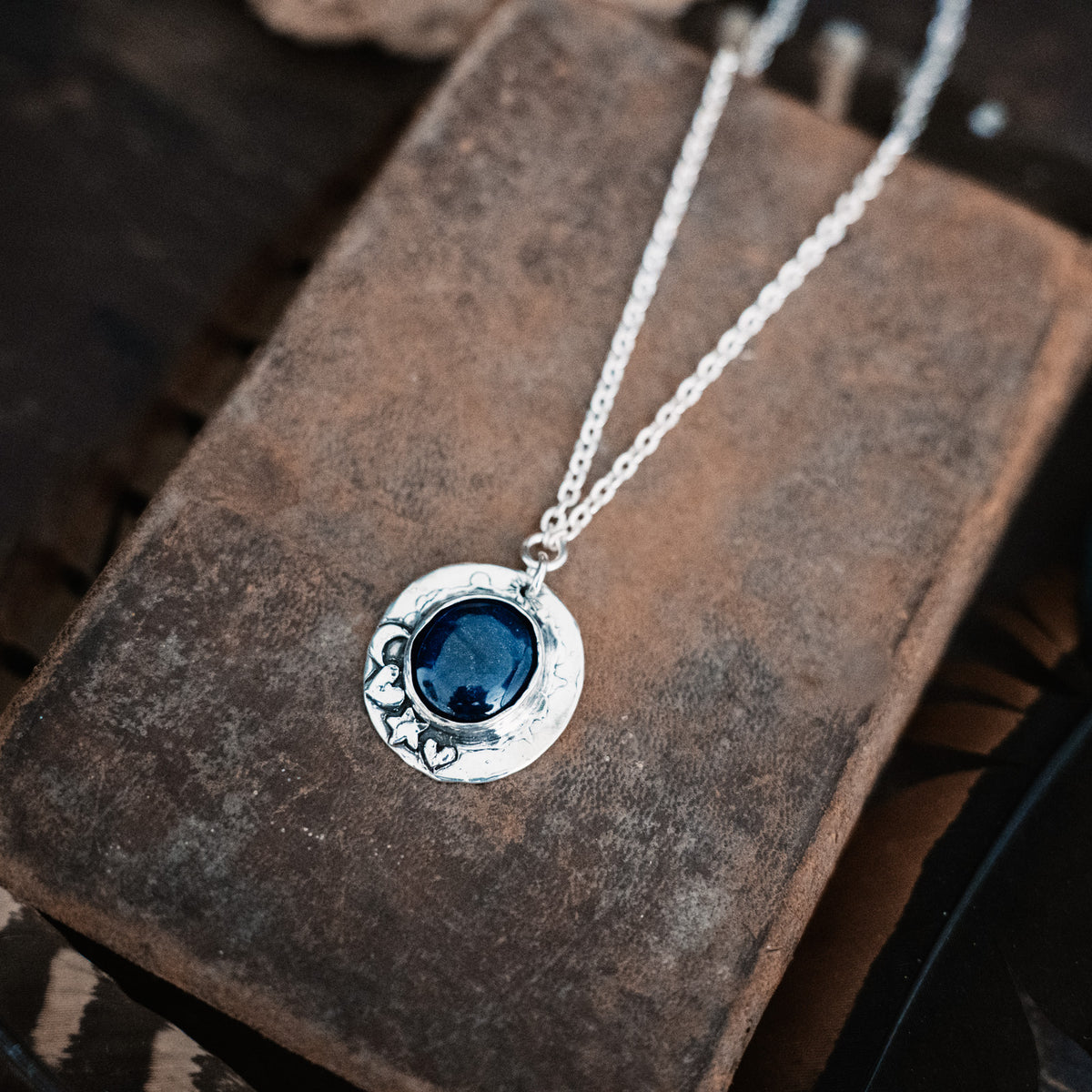 Wish Upon A Star Blue Sapphire Necklace