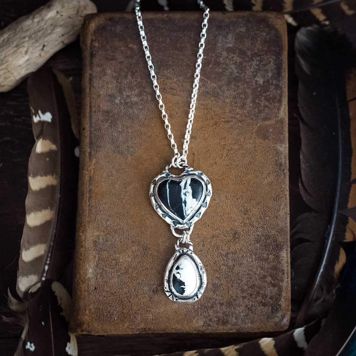Love and Magic White Buffalo Necklace