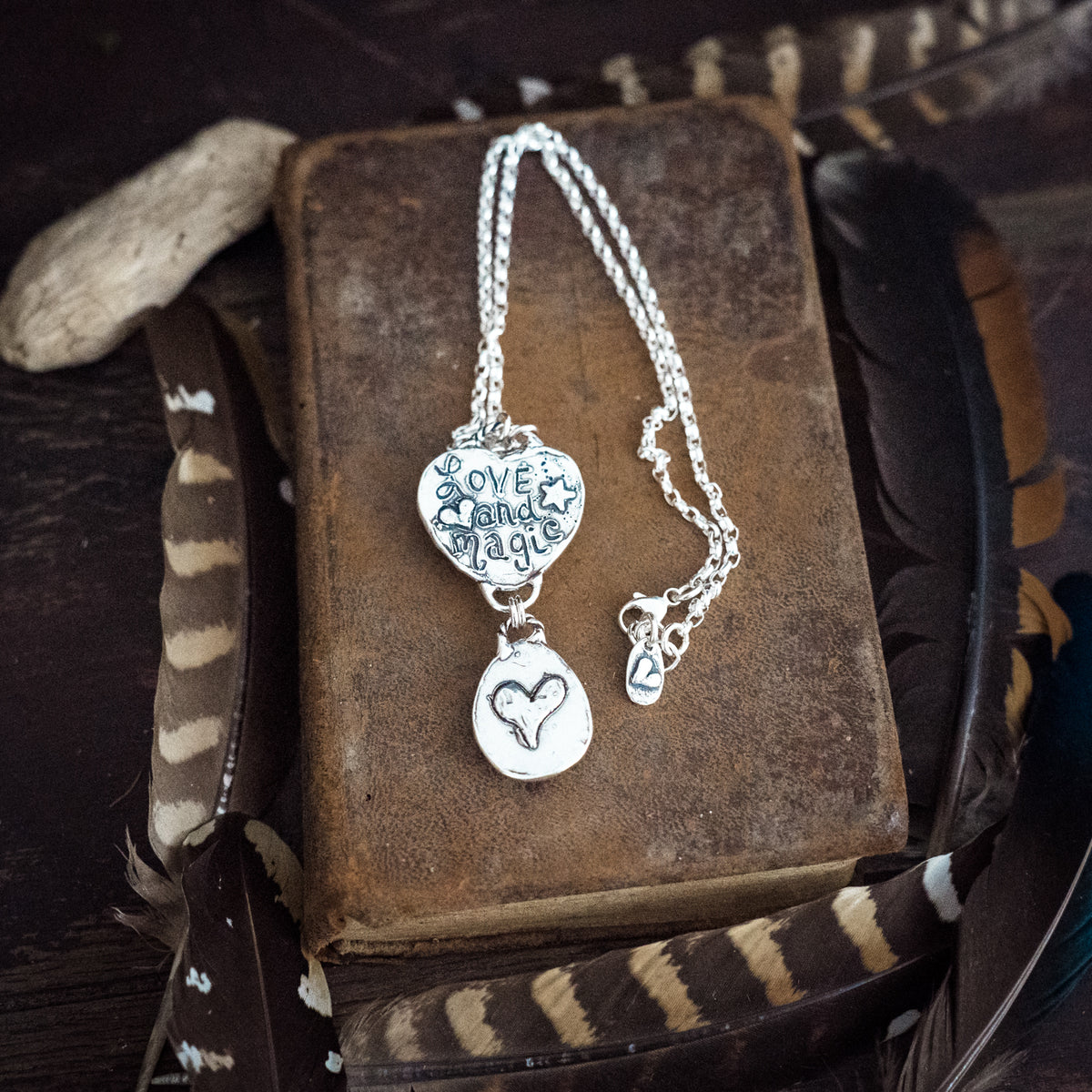 Love and Magic White Buffalo Necklace