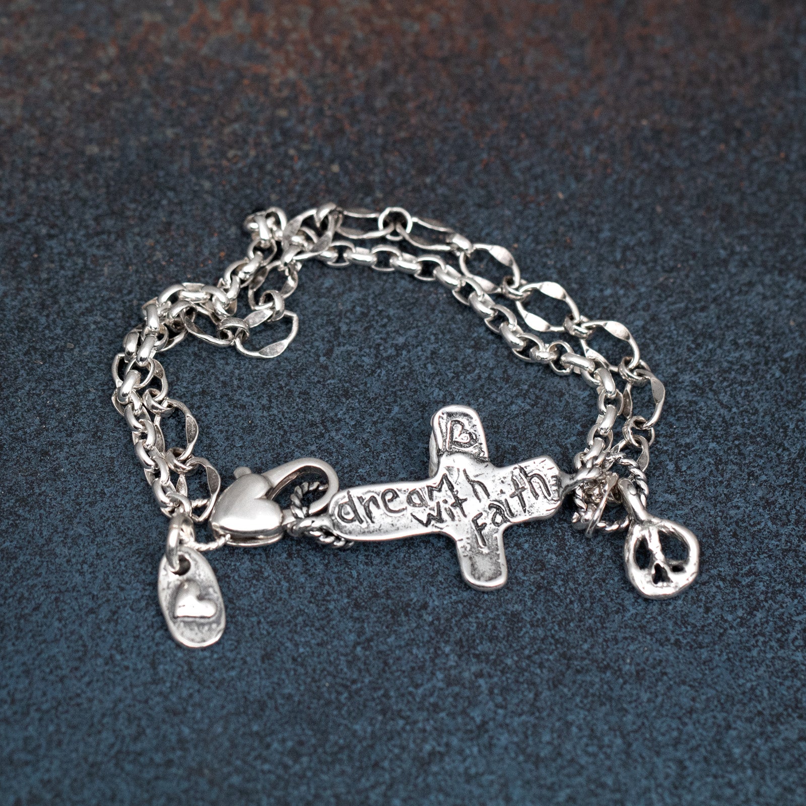 cross chain bracelet