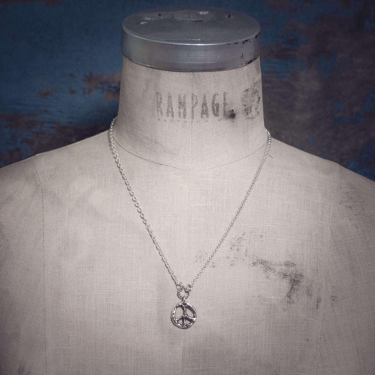 peace sign necklace
