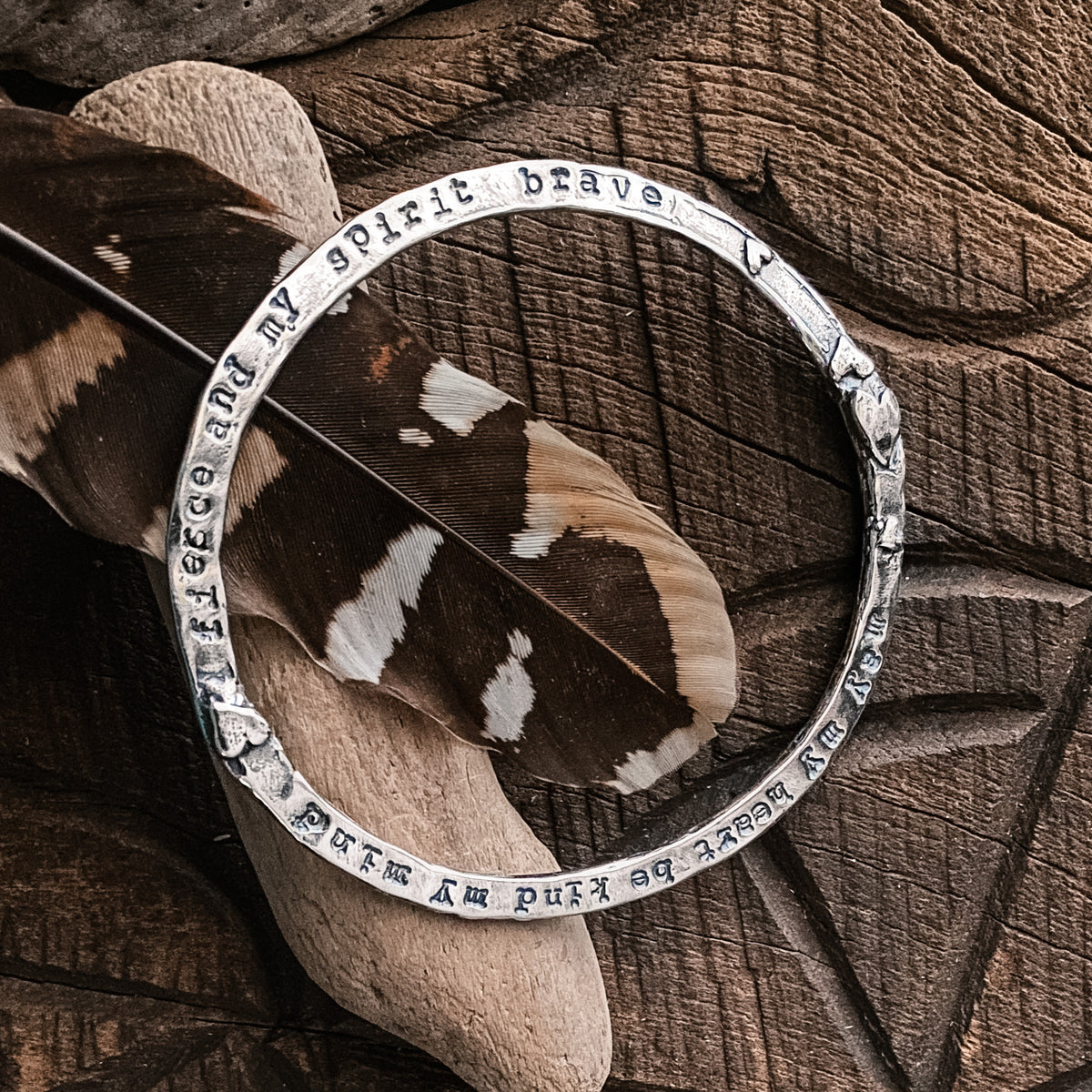 Heart Be Kind Bangle
