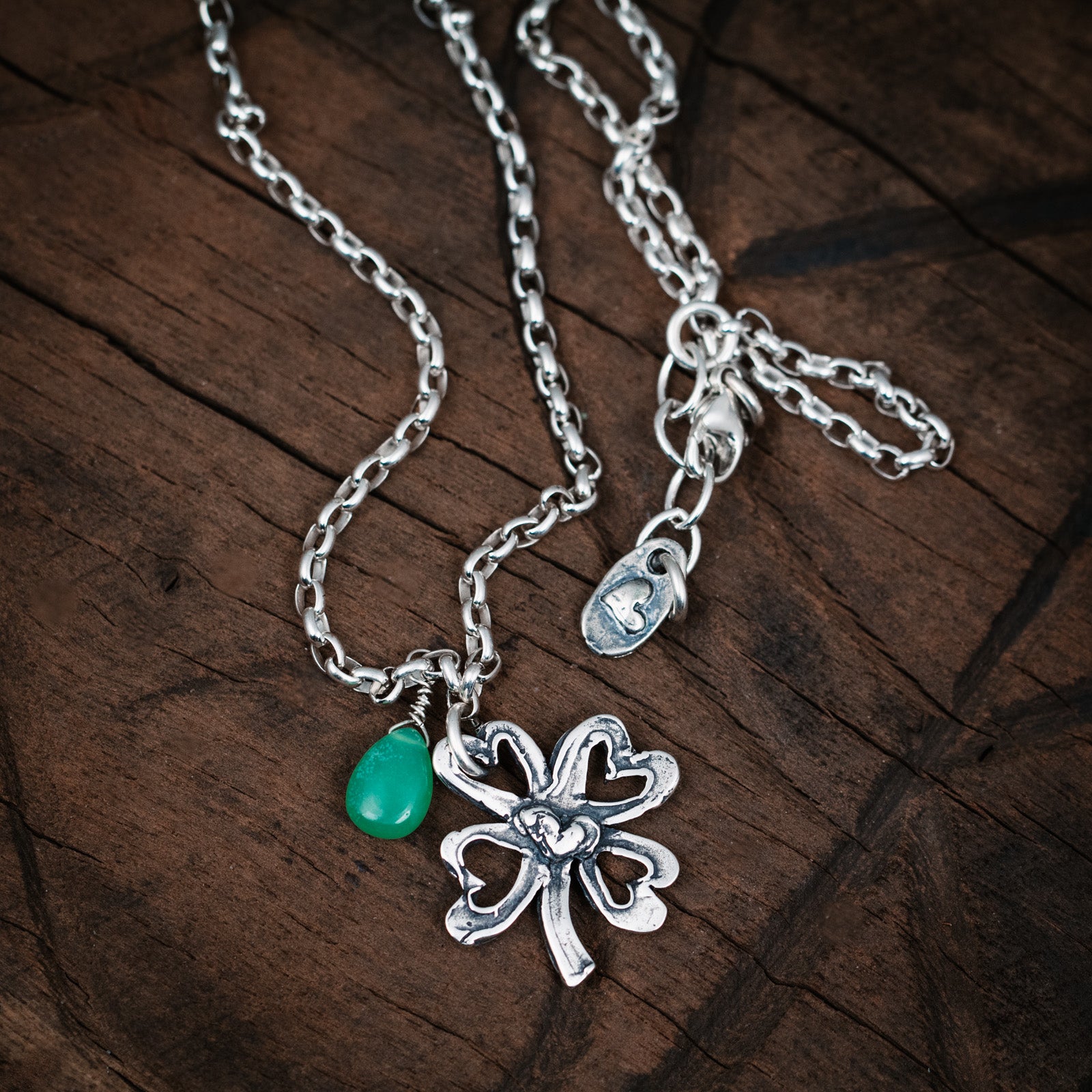 four leaf clover necklace
