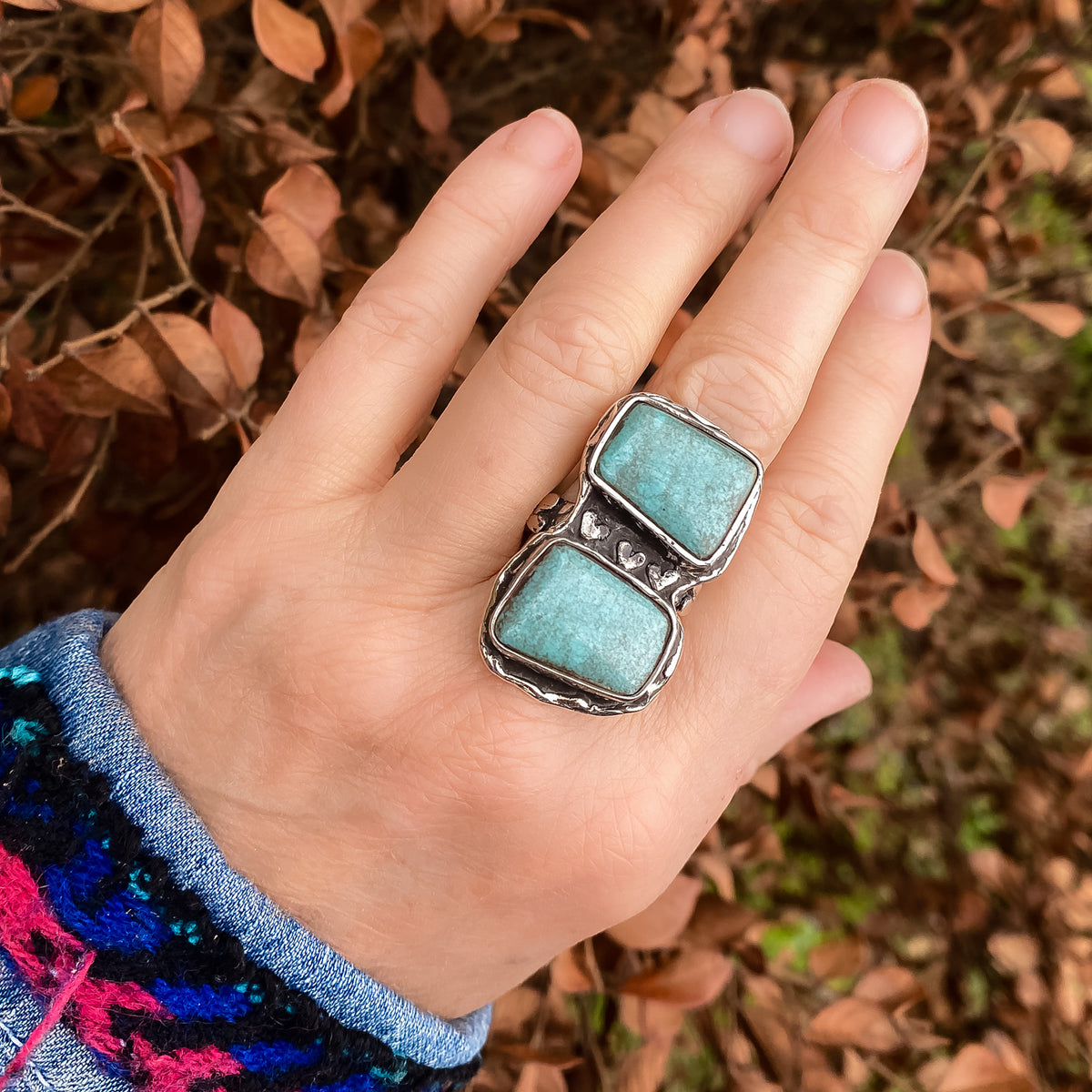 Into the Blue Turquoise Ring - Size 9